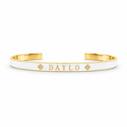 Armband - Goud/Wit