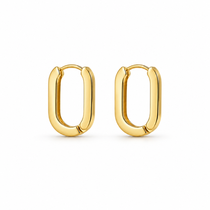 Niva Oorbellen - Goud