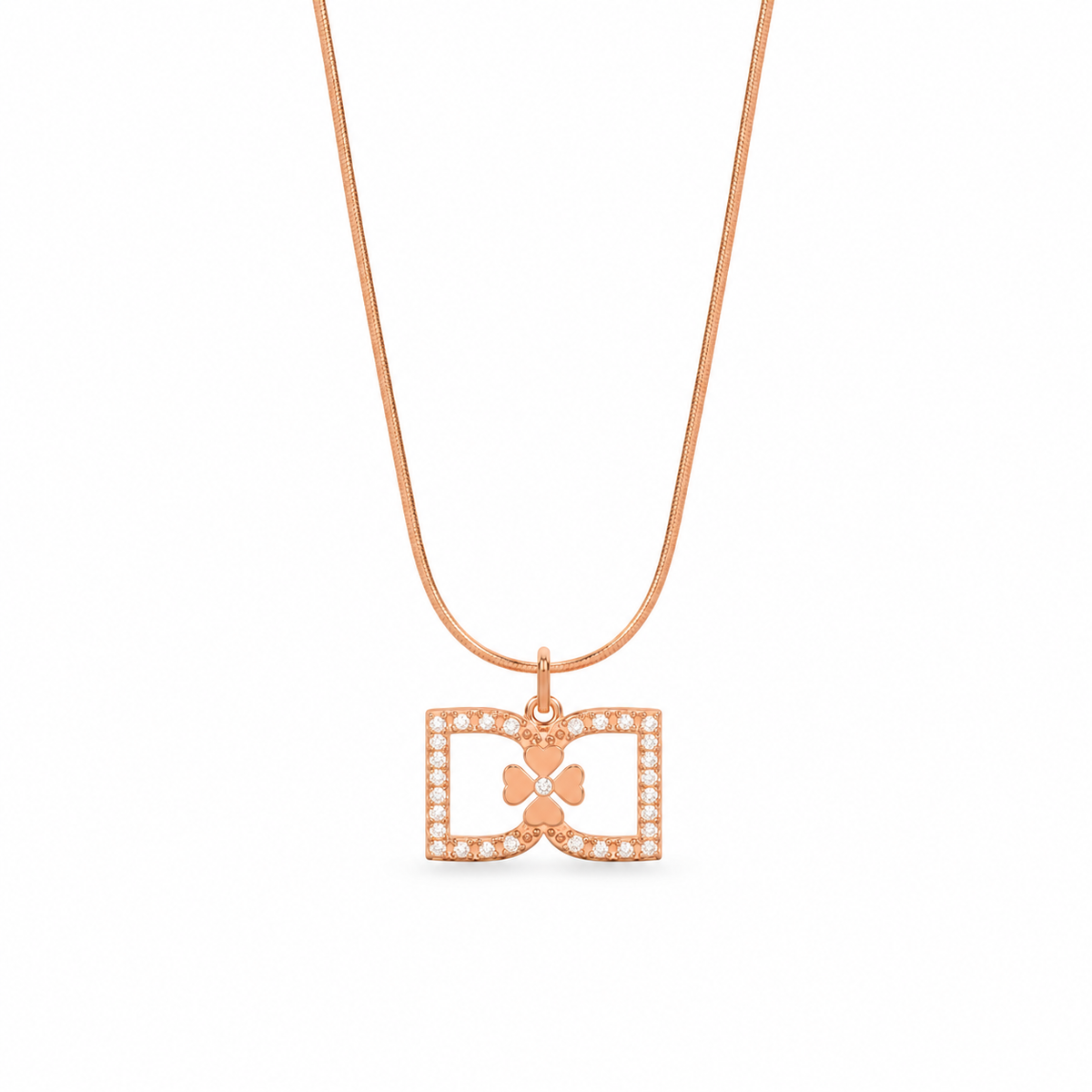 DD Ketting Diamant - Roségoud