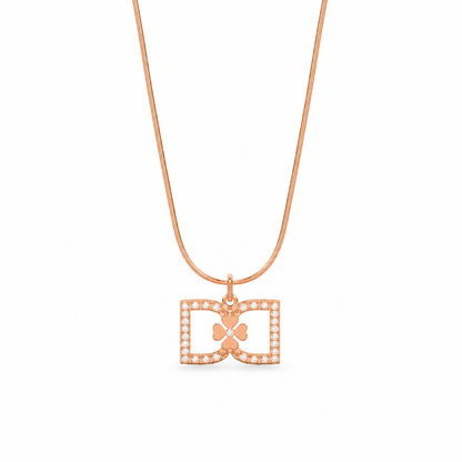 DD Ketting Diamant - Roségoud