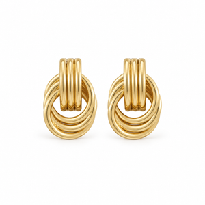 Vey Oorbellen - Goud
