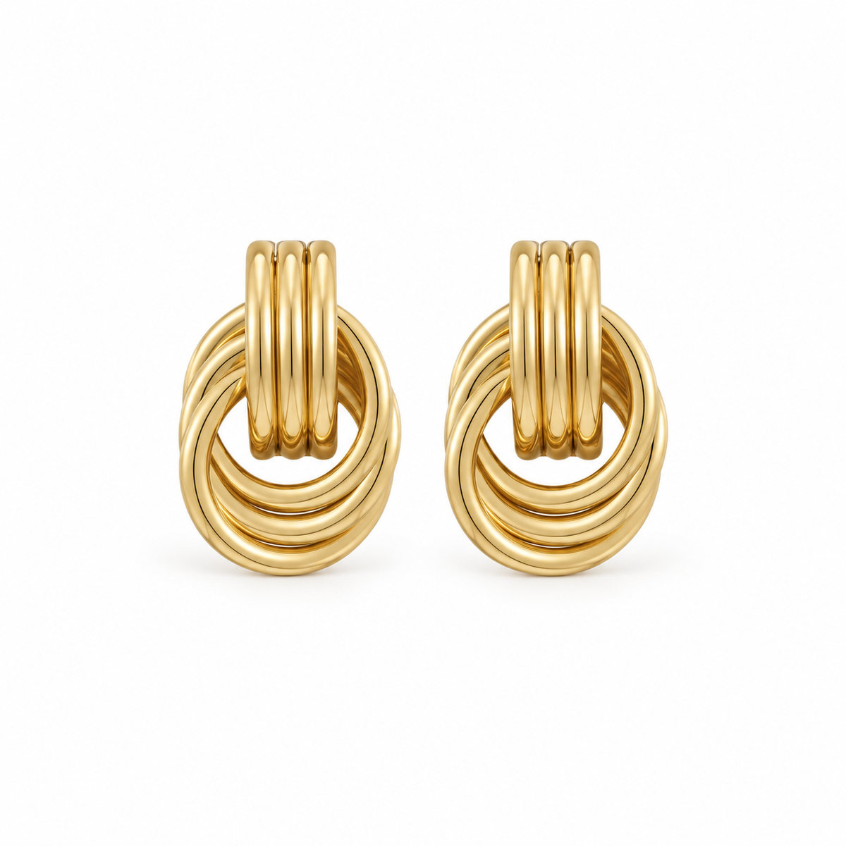 Vey Oorbellen - Goud