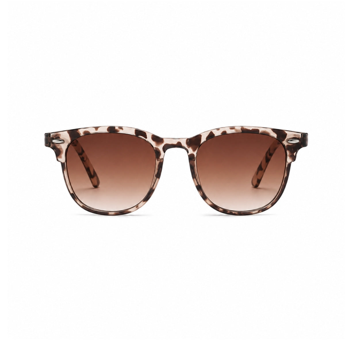 Savio Sonnenbrille - Weiß Leopard