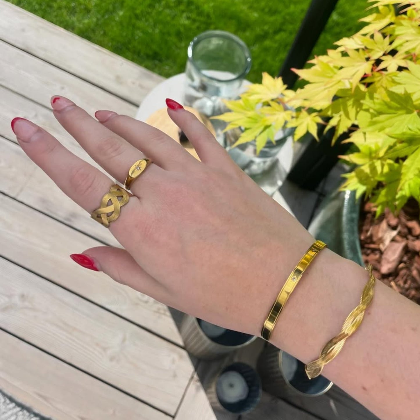 Anja Armband - Goud