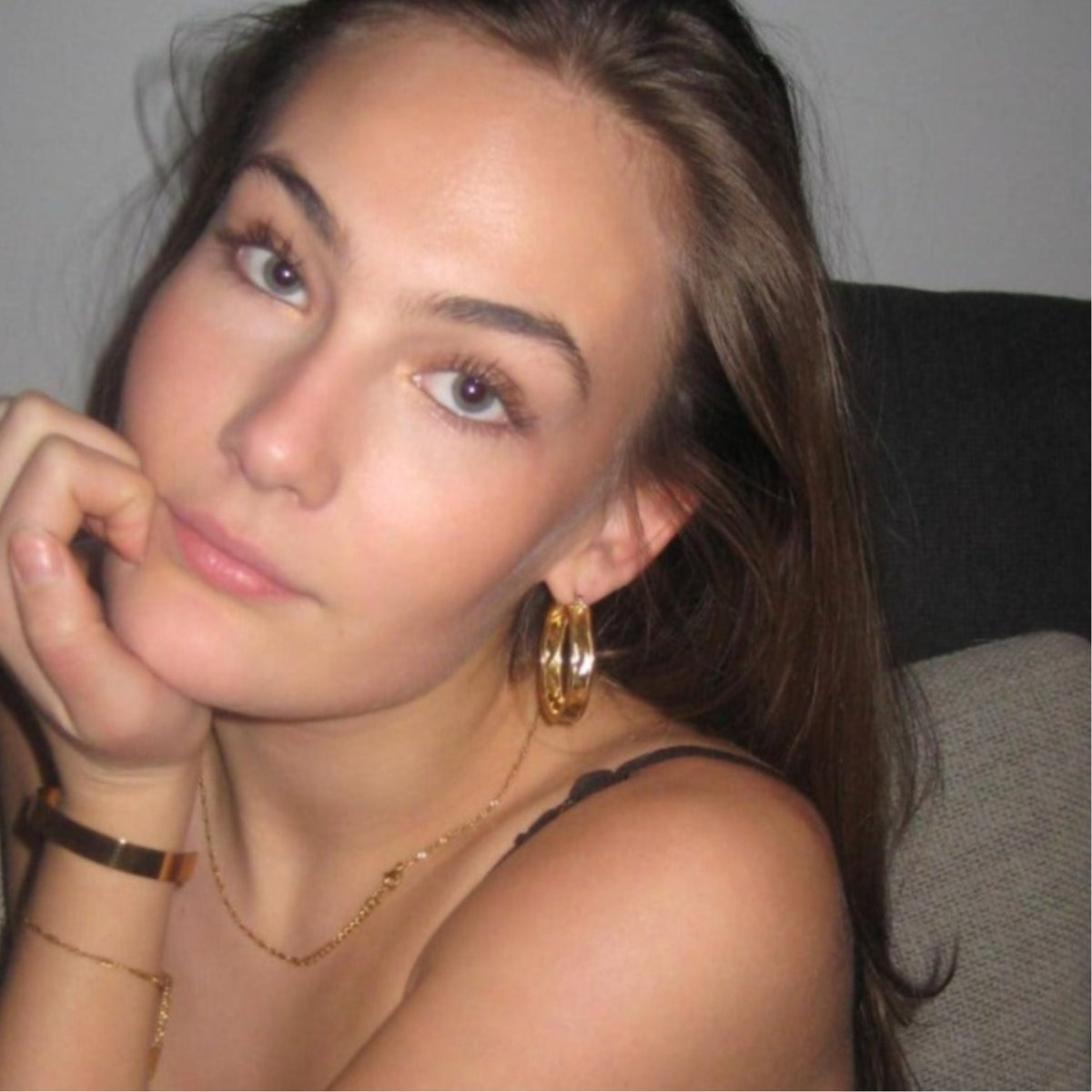 Celeste Oorbellen - Goud