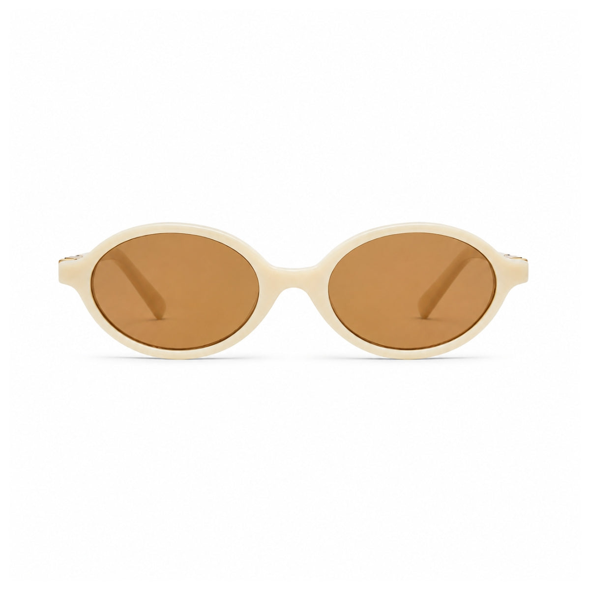 Adrien Solbrille - Beige Tea