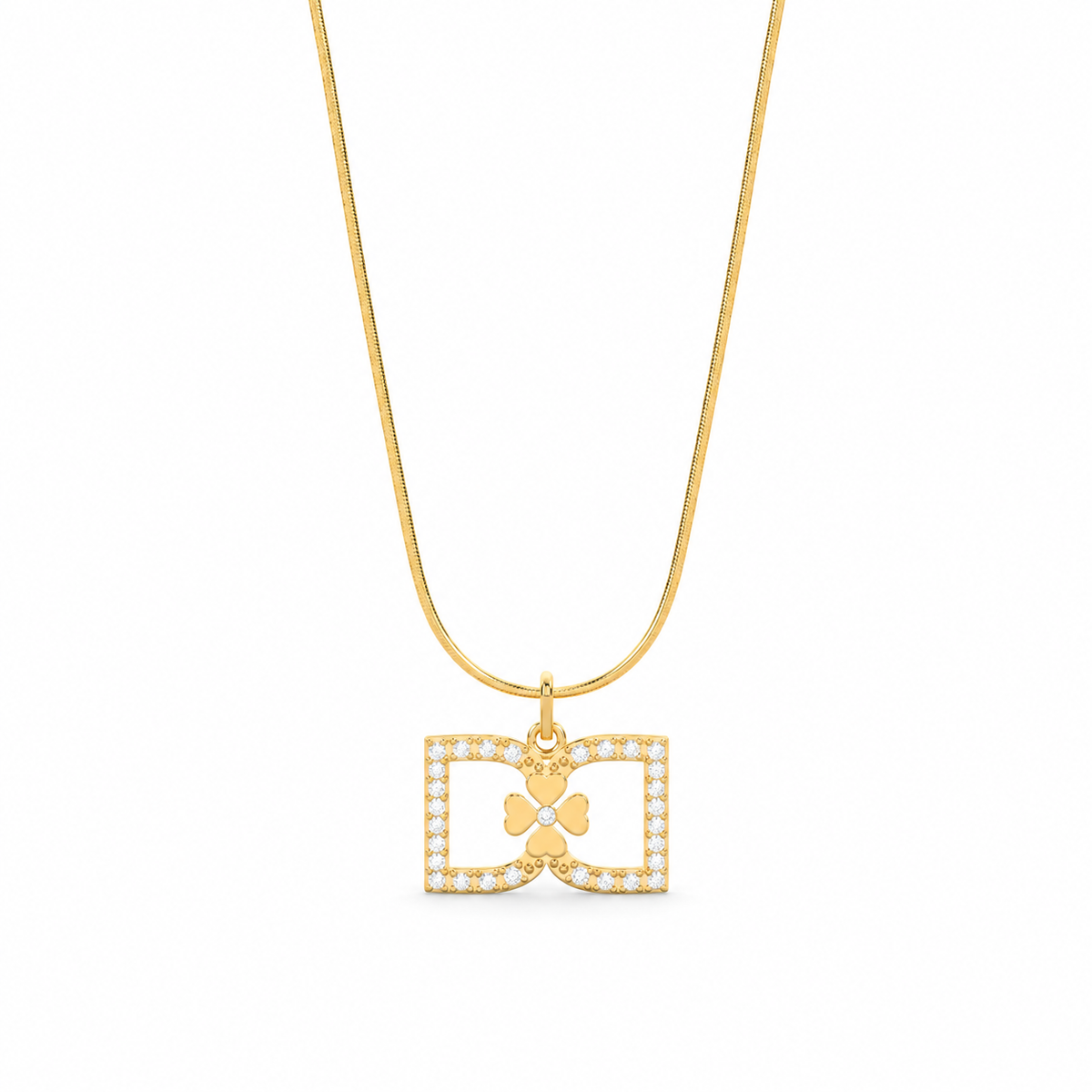 DD Ketting Diamanten - Goud