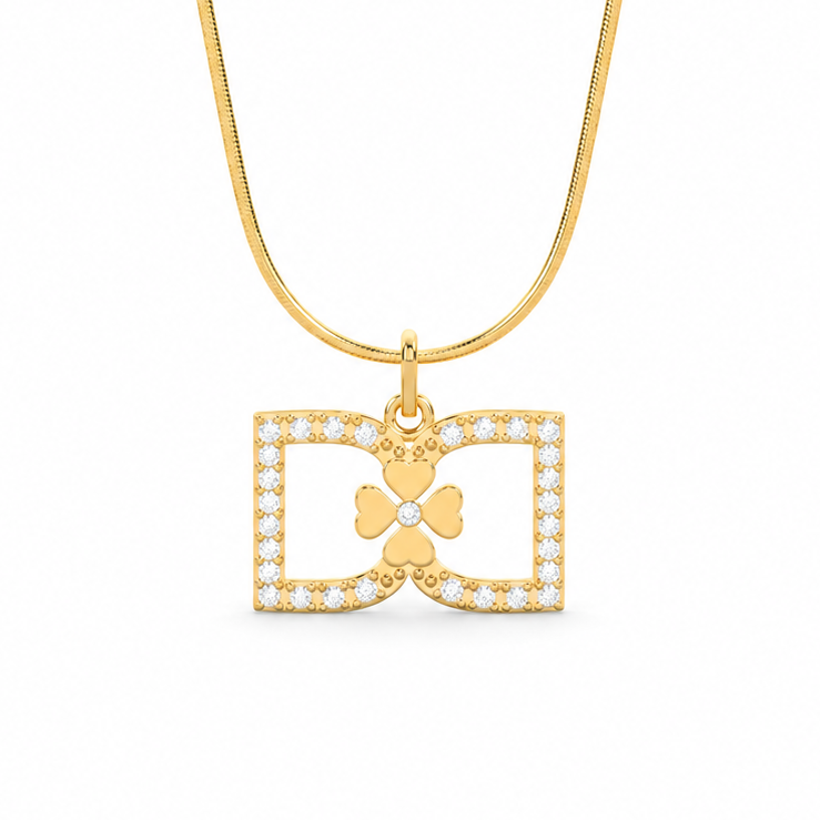 DD Ketting Diamanten - Goud