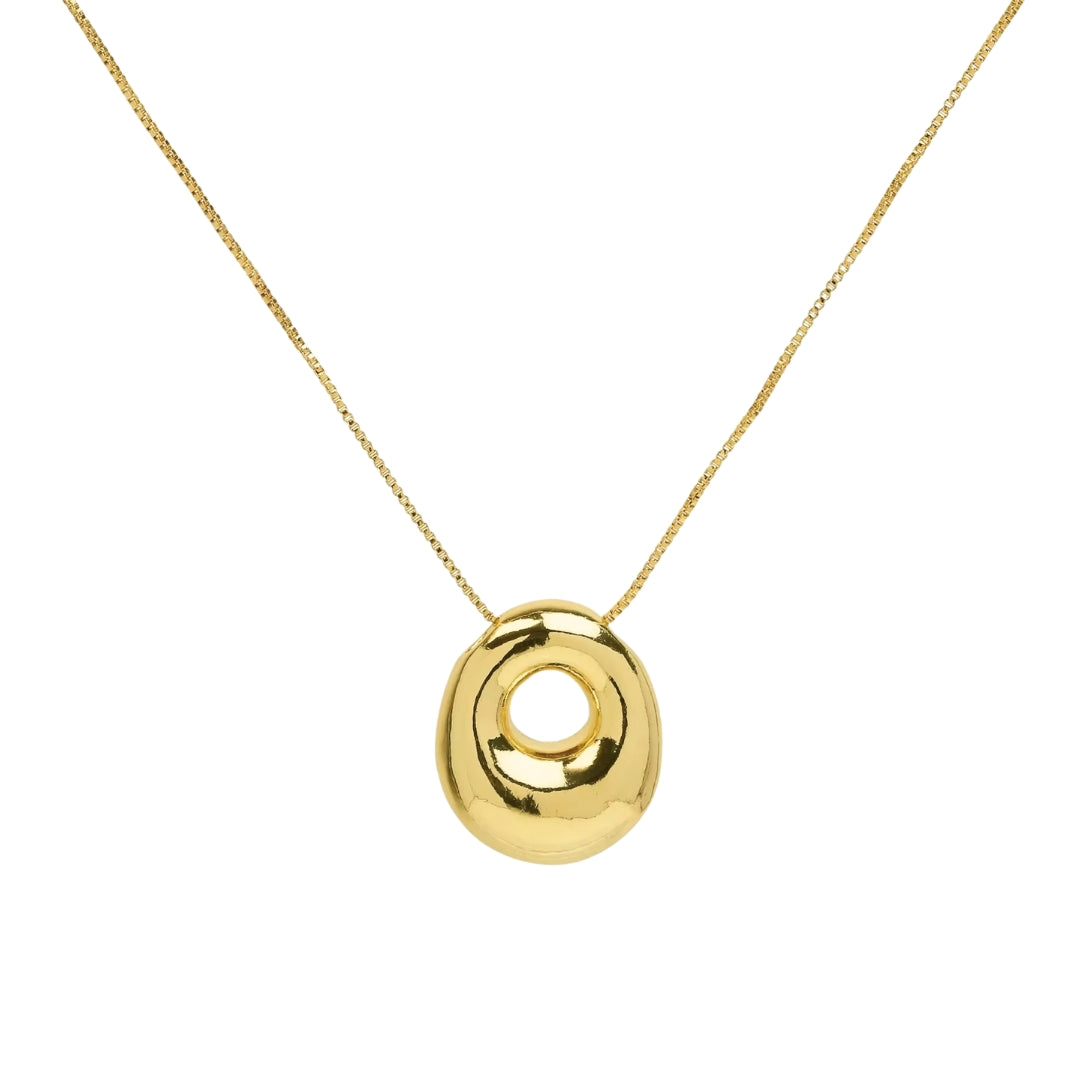Buchstaben Halskette - Gold
