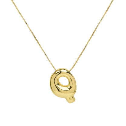Buchstaben Halskette - Gold