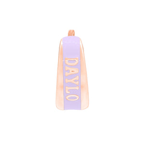 Hoops - Rose Gold/Purple
