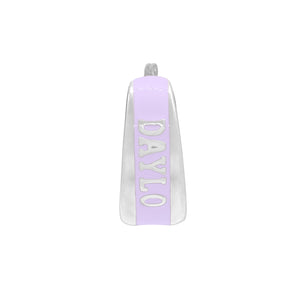 Hoops - Silver/Purple
