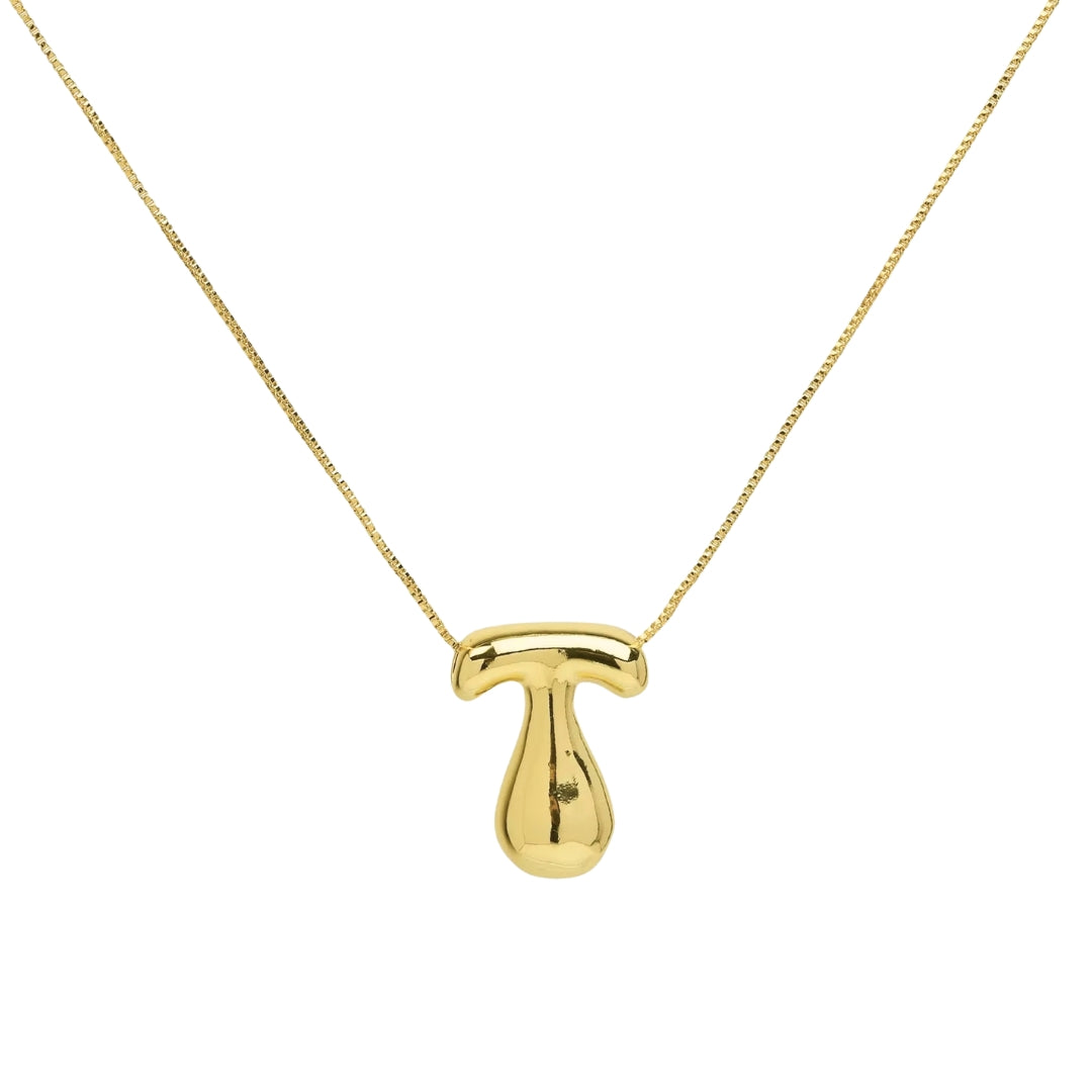 Buchstaben Halskette - Gold