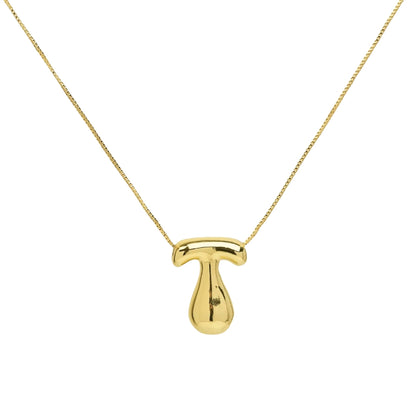 Buchstaben Halskette - Gold