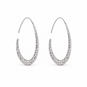 Drop Oorbellen - Zilver / Platinglaag 