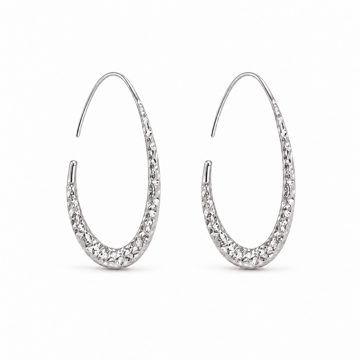 Drop Oorbellen - Zilver / Platinglaag 