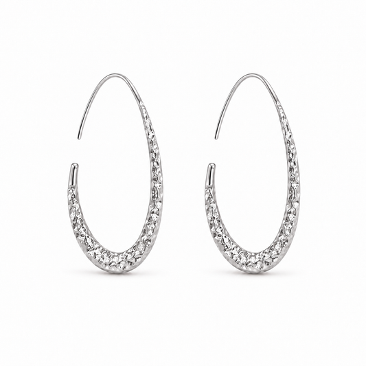 Drop Oorbellen - Zilver / Platinglaag 