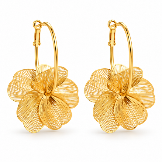 Arabella Oorbellen - Goud