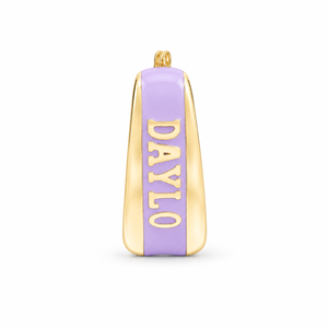 Hoops - Goud/Paars