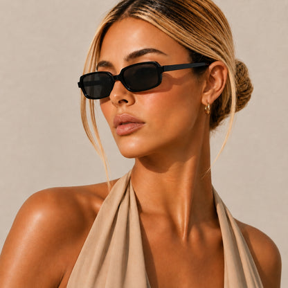 Seline Sonnenbrille - Schwarz Grau