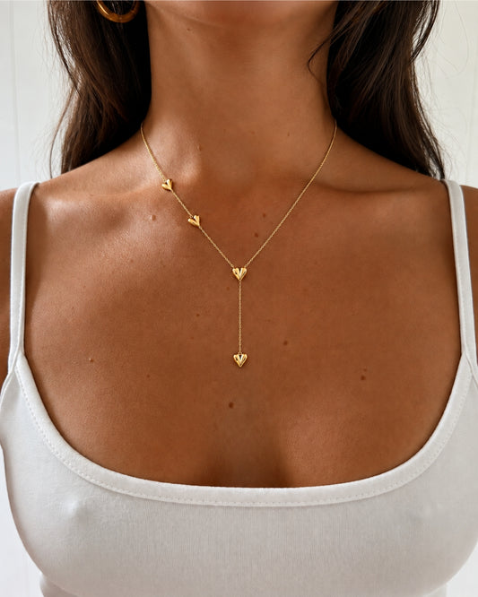 Alva Hart Ketting - Goud