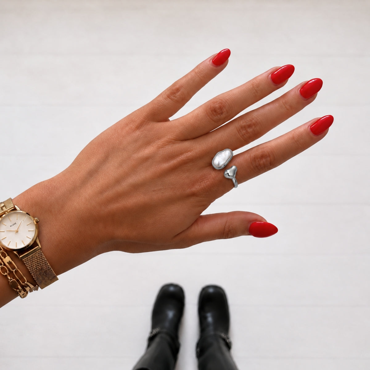 Nelia Parelring – Zilver