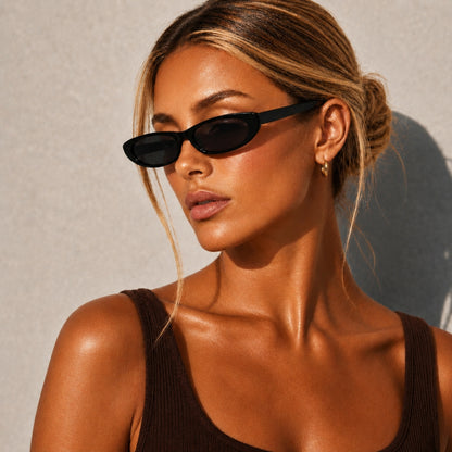 Suki Sonnenbrille - Schwarz Grau