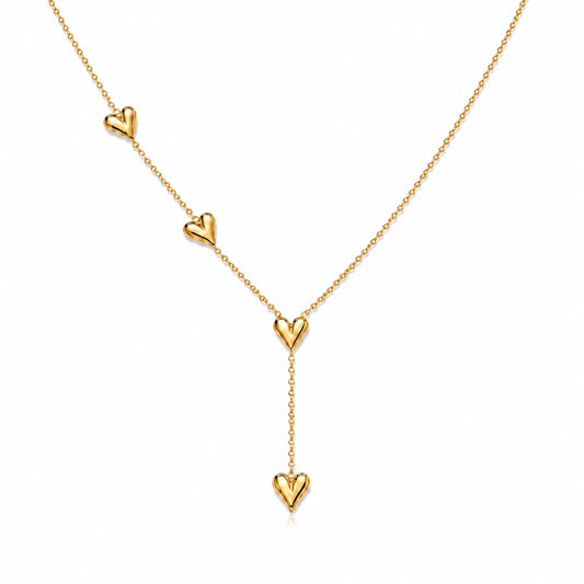 Alva Hart Ketting - Goud