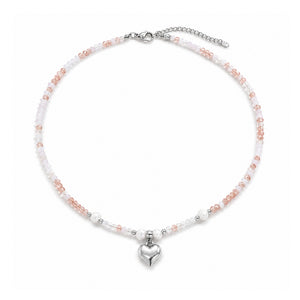 Elia Hart Parelketting - Zilver