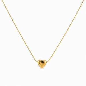 Herz Halskette Petit - Gold