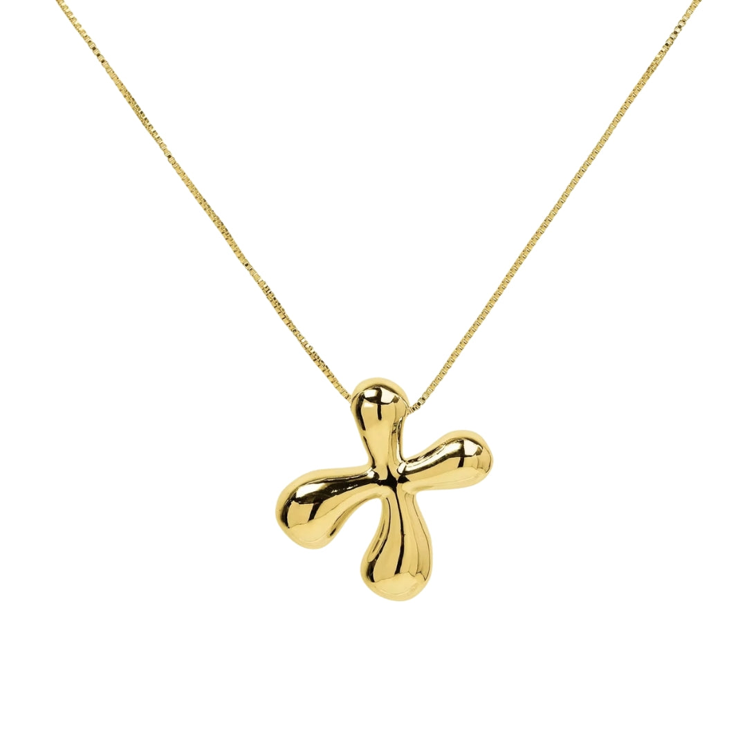 Buchstaben Halskette - Gold