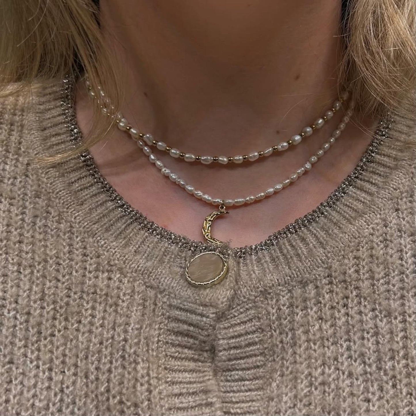 Zoey Halsband - Guld